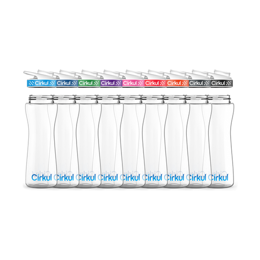 22oz. Plastic Bottle & Comfort Grip Lid a9gnb