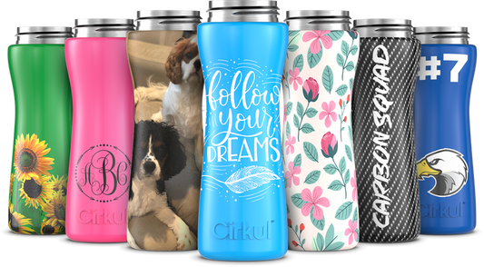 Custom 22oz. Stainless Steel Bottle & Comfort Grip Lid 6833q