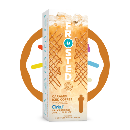Frosted Caramel Iced Coffee kauar
